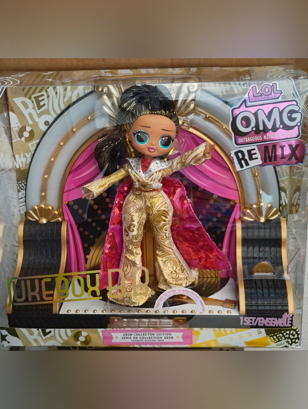 MGA ENTERTAINMENT LOL Surprise OMG BB 2020 Remix Collector Doll - NIB